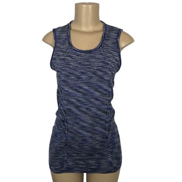 Athleta Tops - Athleta Breathe Spacedye Tank Top Size M Sleeveless Athletic Yoga Gym Activewear